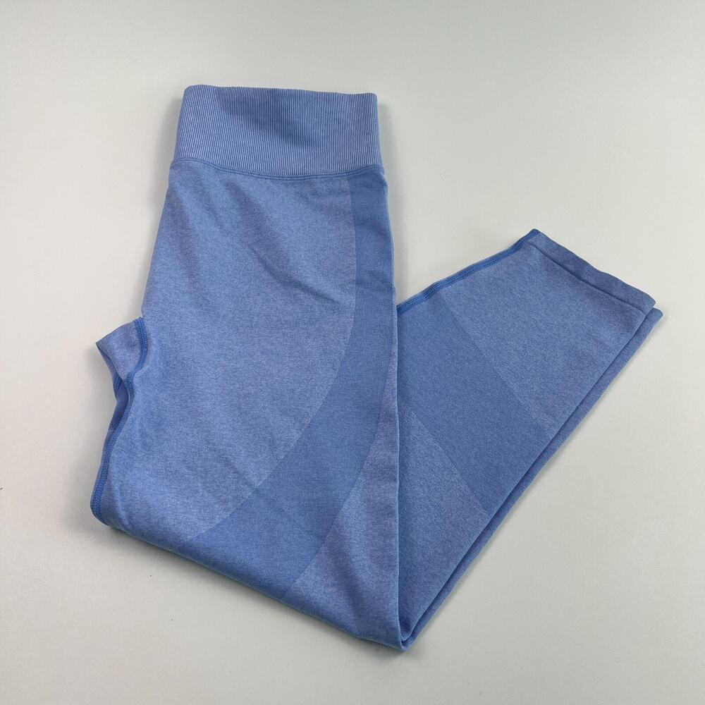 Victoria's Secret PINK Active Seamless High Waist Full Length Tight Blue XXL NWT